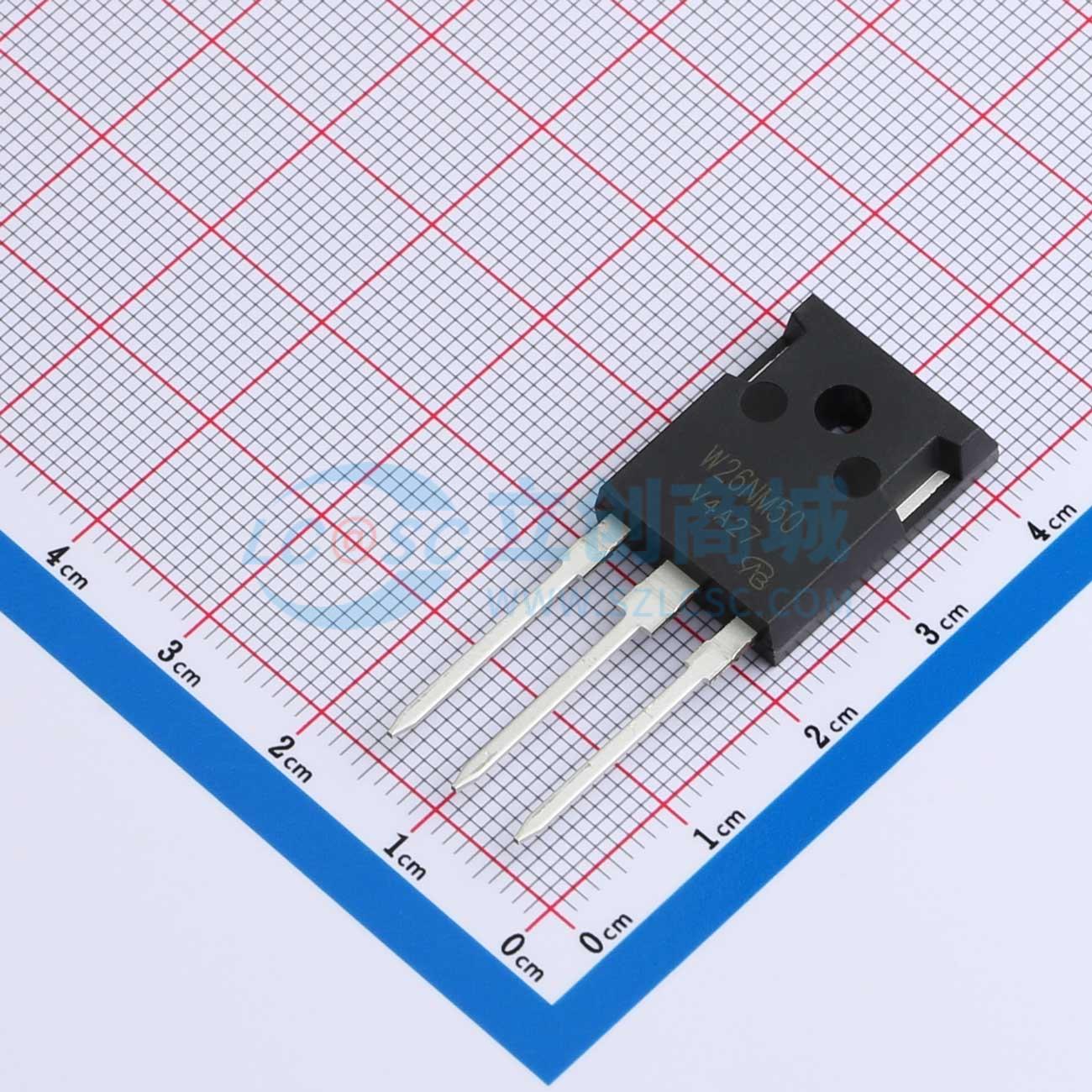 点击查看大图 STW26NM50-VB实物图