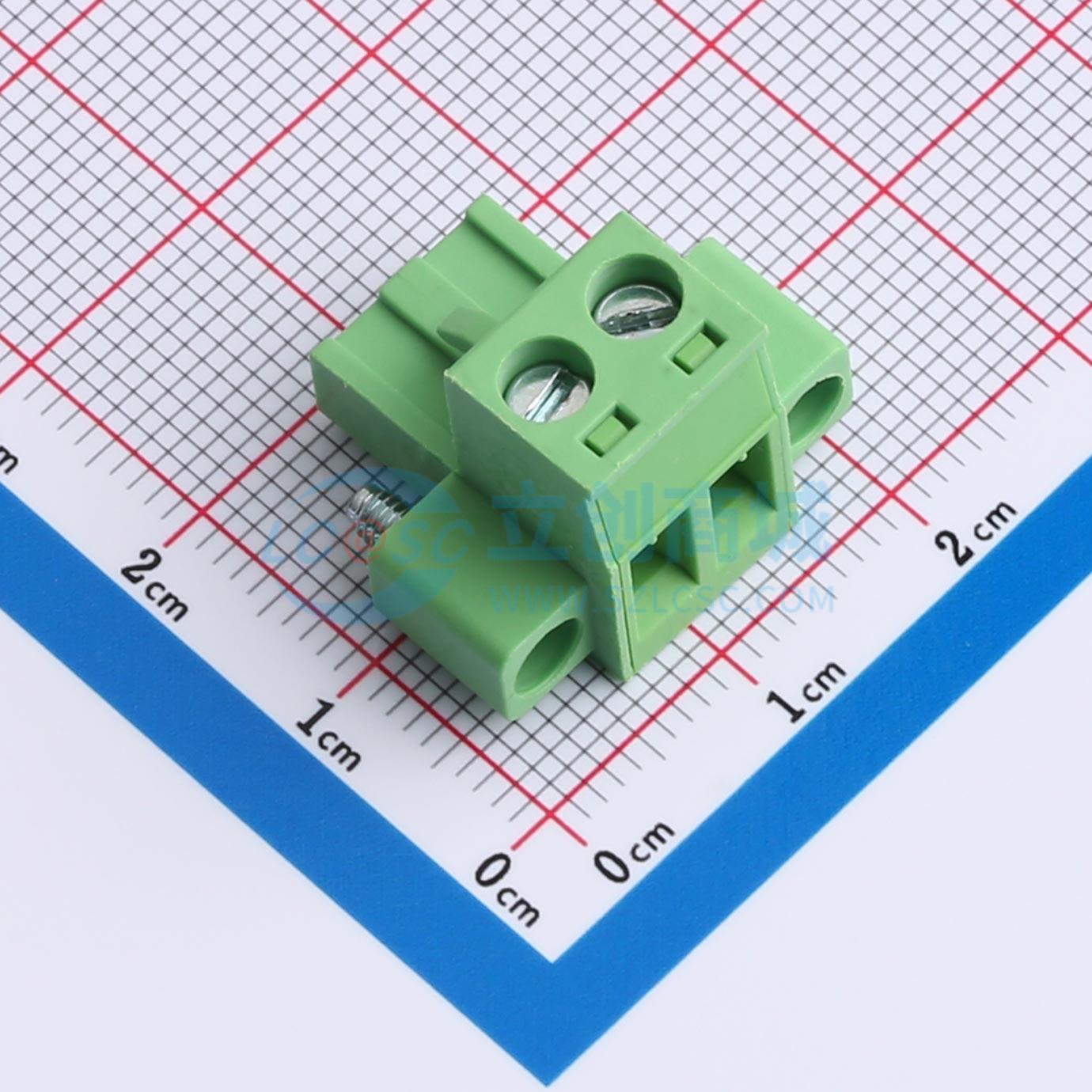 点击查看大图 XD2EDGKM-5.08-2P-V实物图