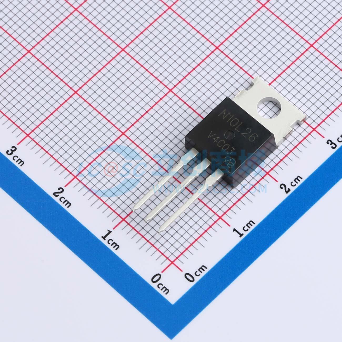 N10L26-VB TO220实物图