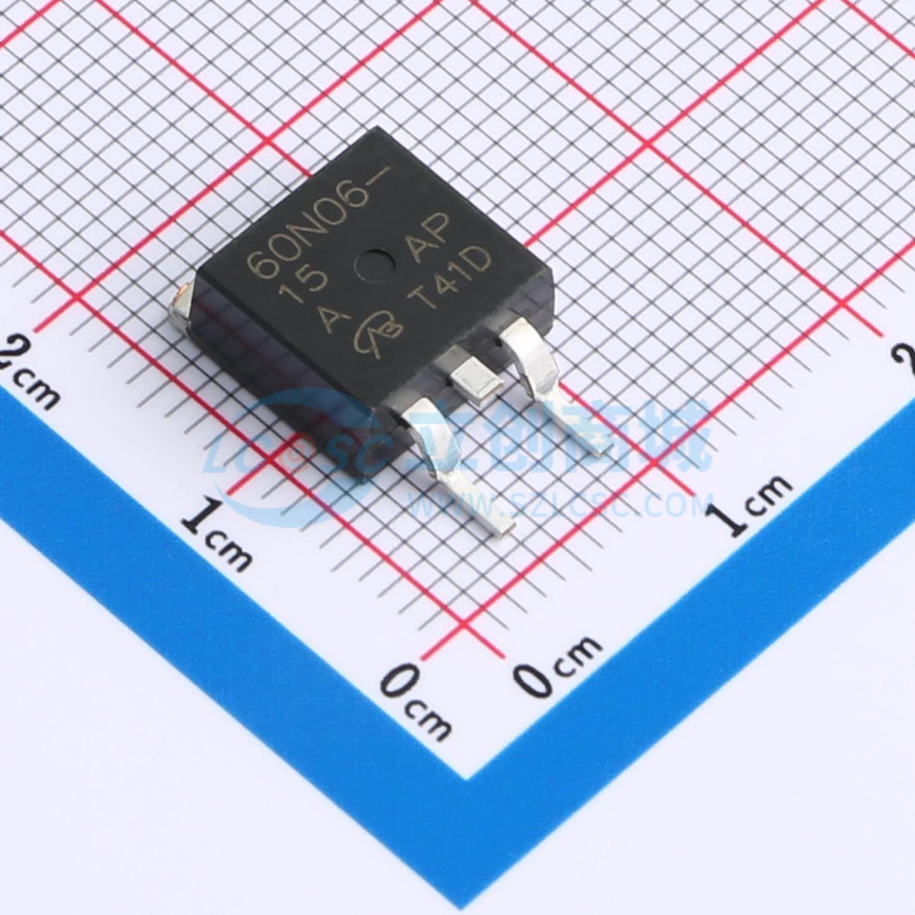 SQM60N06-15-GE3-VB实物图