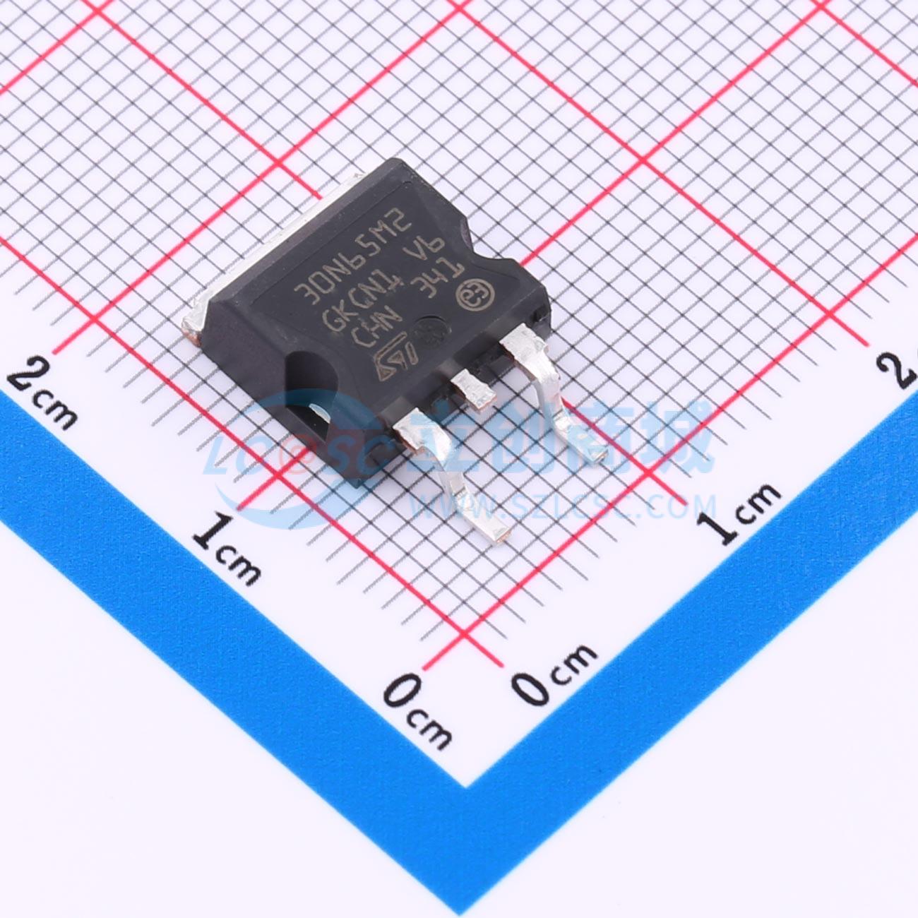 点击查看大图 STB30N65M2AG实物图
