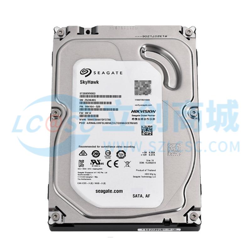 ST8000VX004实物图