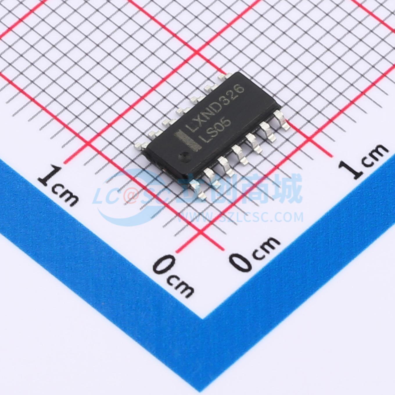 点击查看大图 SN74LS05DR(LX)实物图