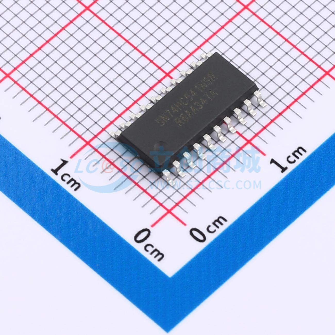 点击查看大图 SN74HC541NSR(LX)实物图