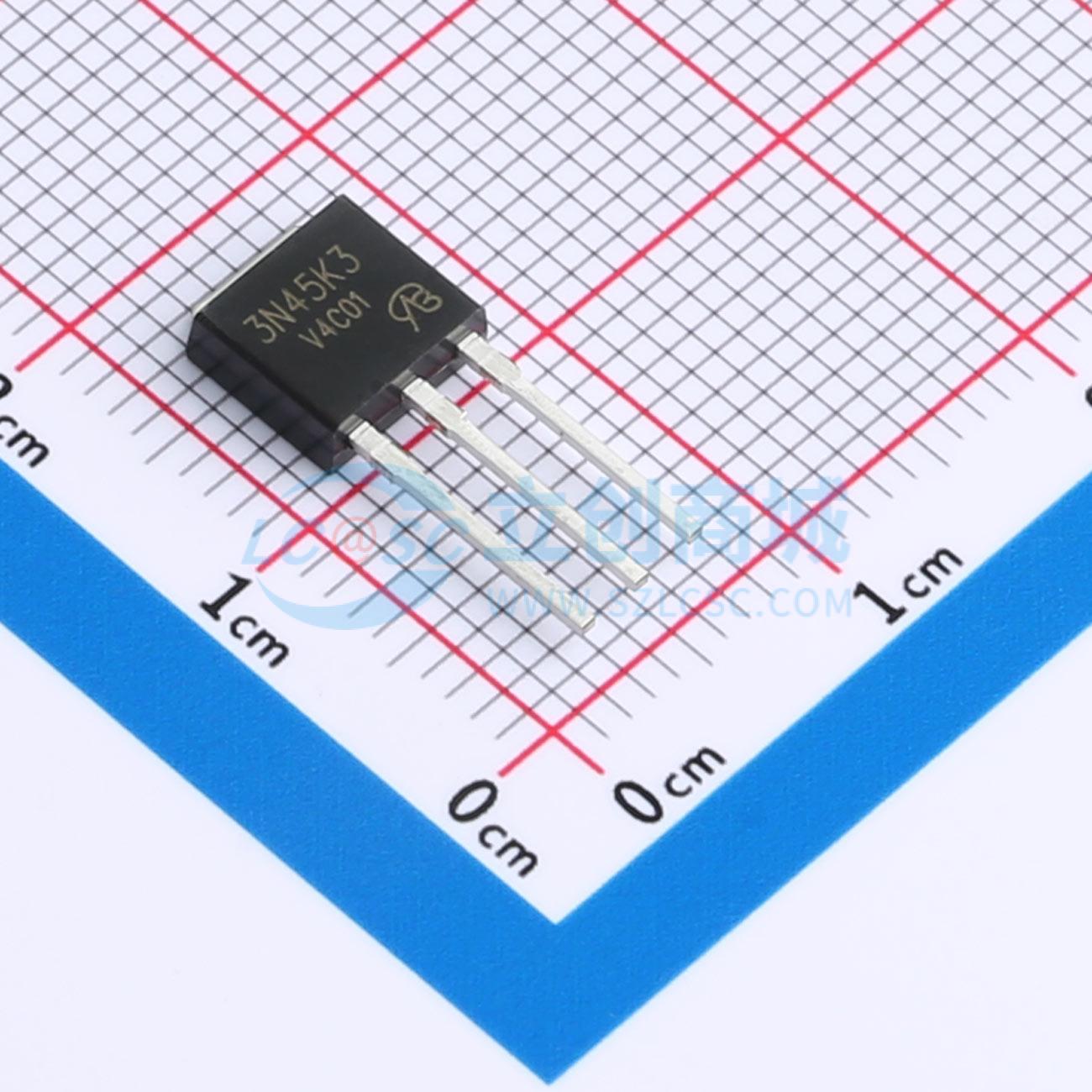 STU3N45K3-VB实物图