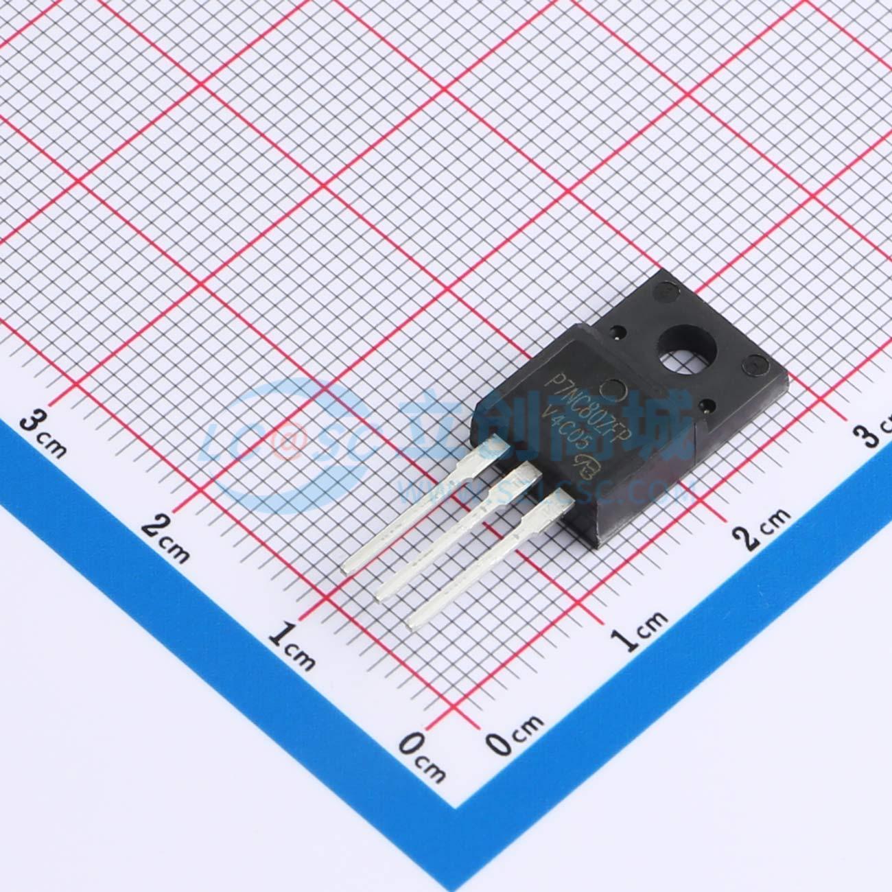 STP7NC80ZFP-VB实物图