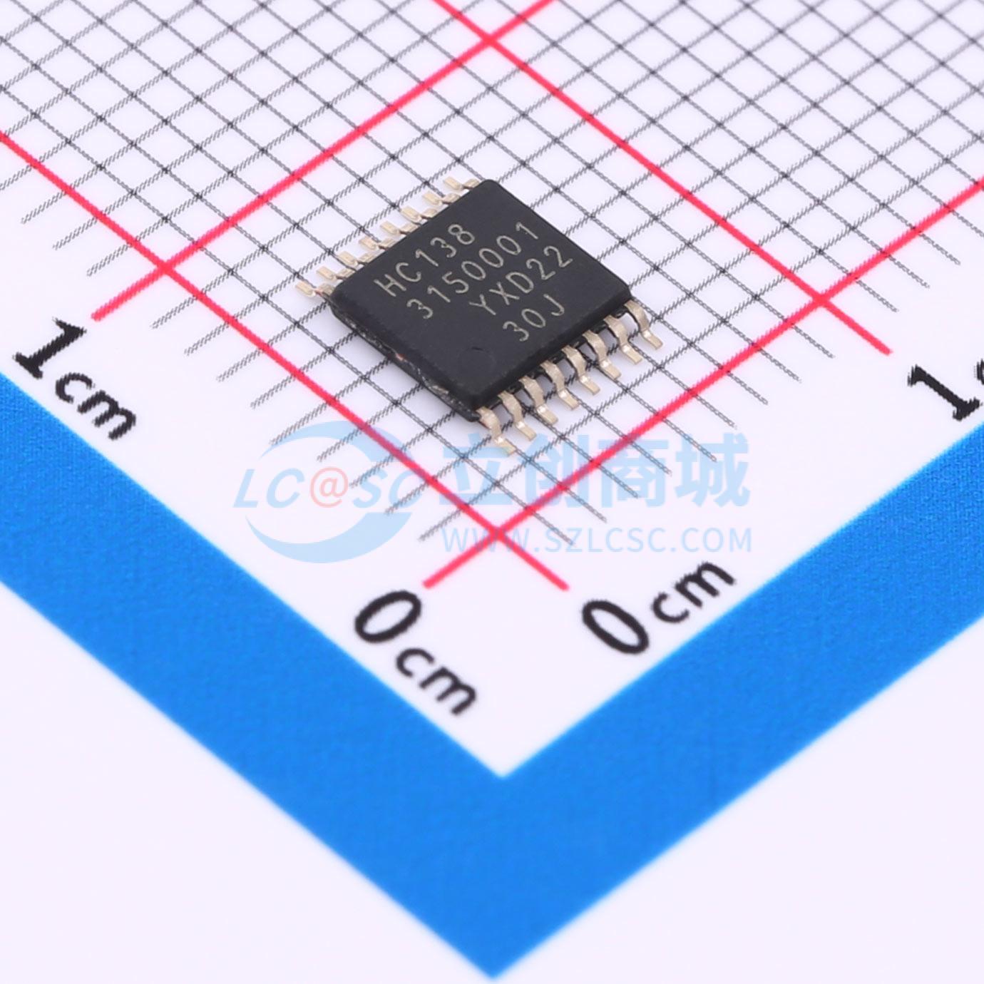 点击查看大图 74HC138PW-Q100,118实物图