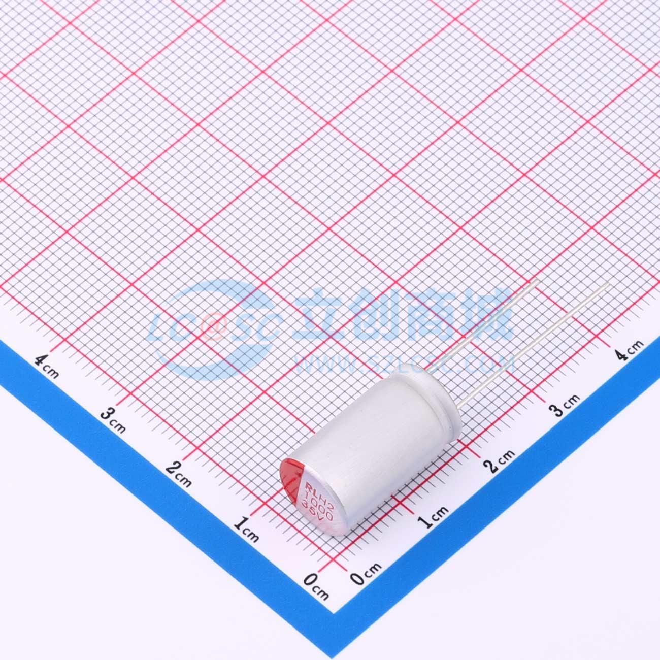 点击查看大图 JBLH2102M035E180RLM 1000UF 35V实物图