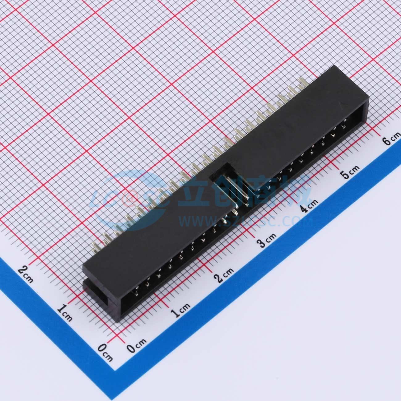 点击查看大图 IDC2.54-UP1S-20A实物图