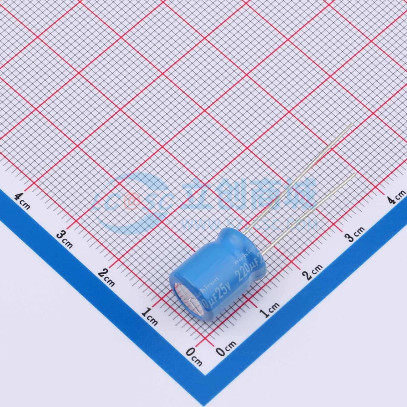 点击查看大图 UBT1E221MPD8实物图