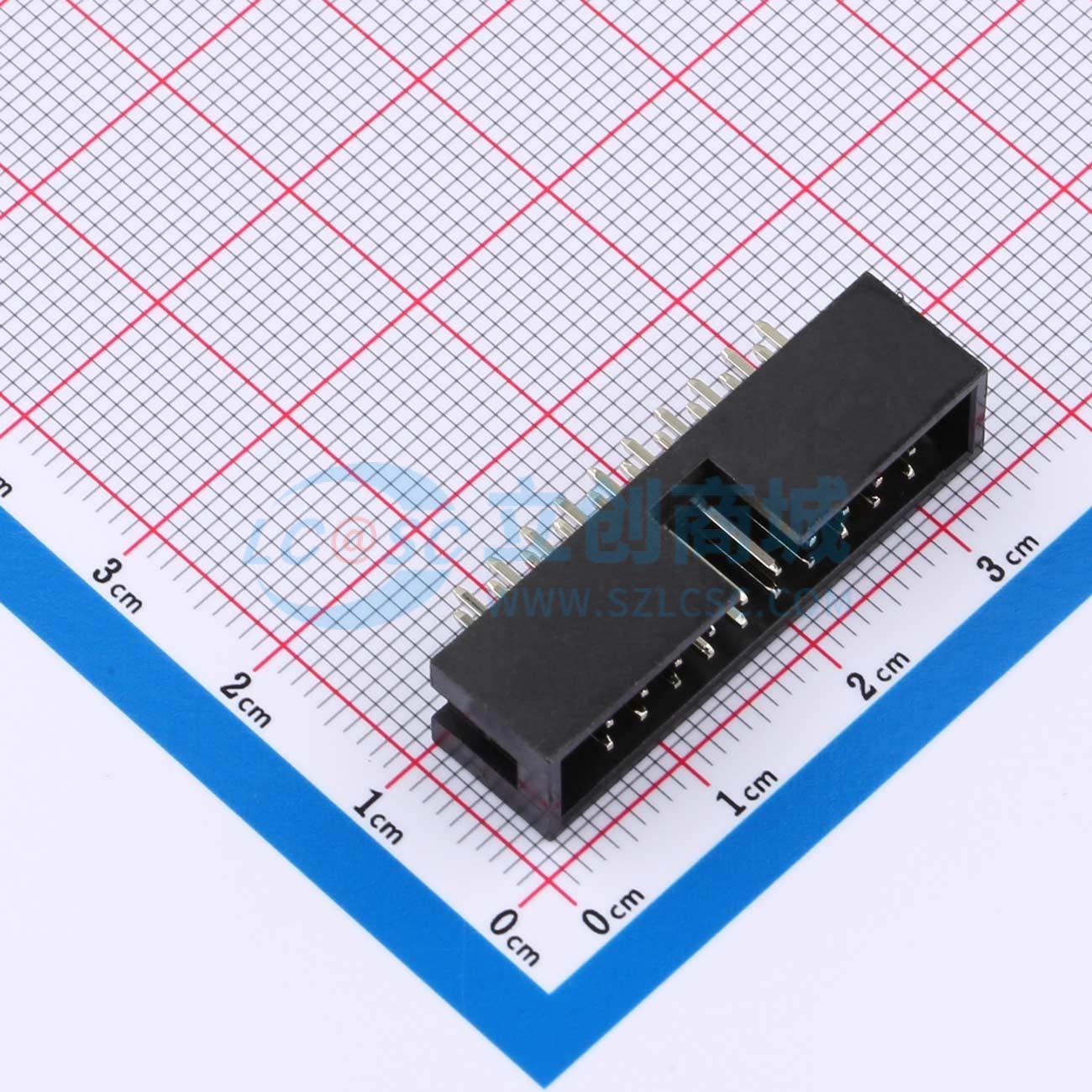 点击查看大图 IDC2.54-UP1S-10A实物图