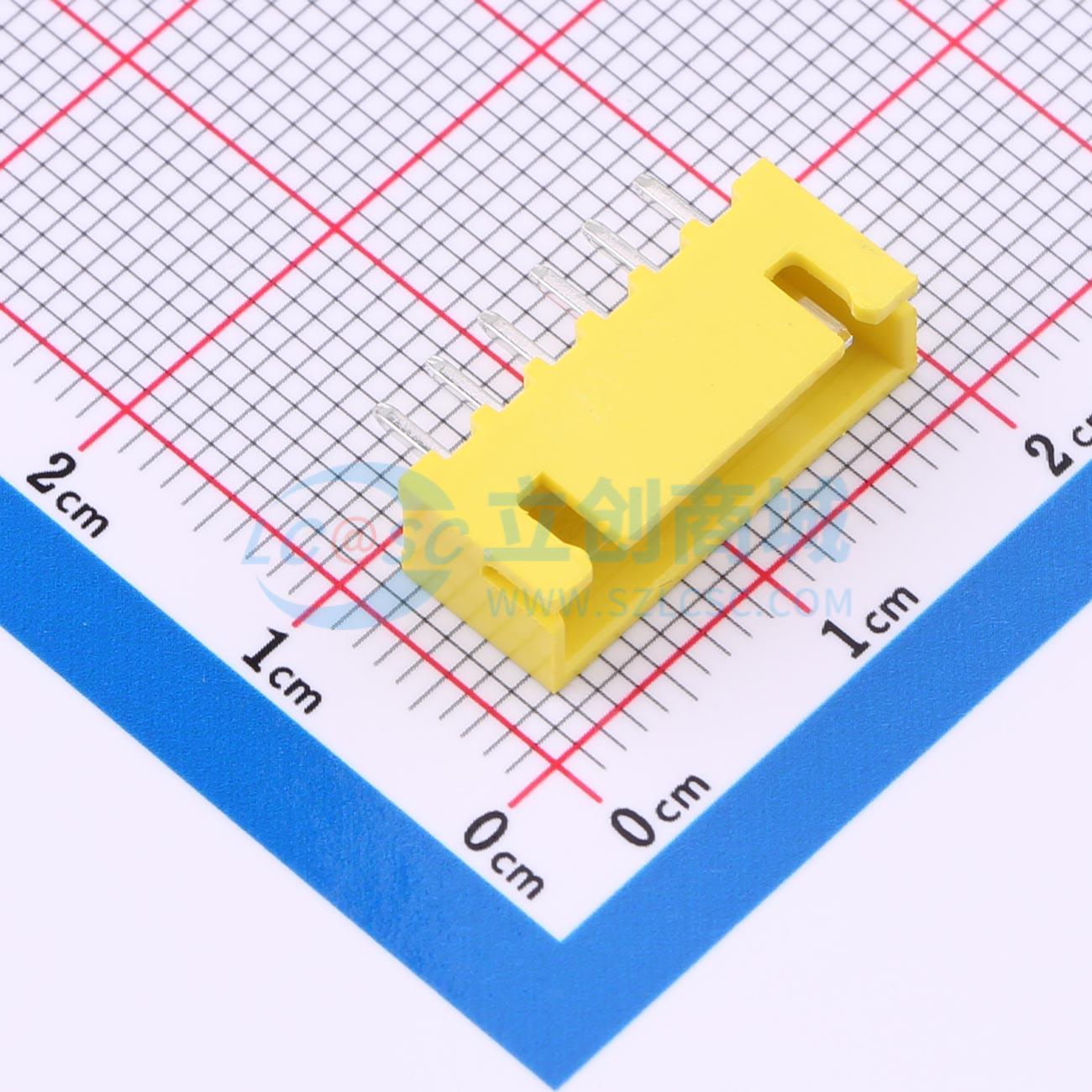 WAFER-XH2.54-6PZZ-H62实物图