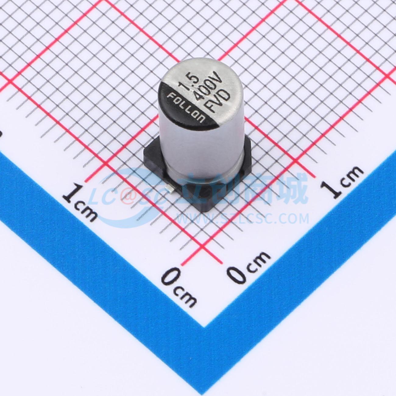 点击查看大图 EFVD400ADA1R5M06B0实物图
