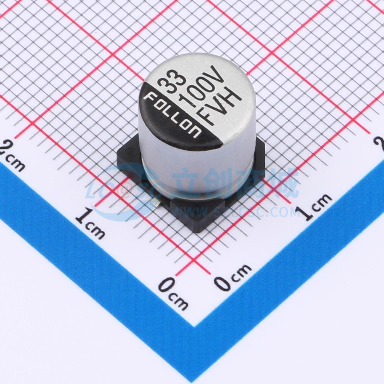 EFVH100ADA330M10B0实物图