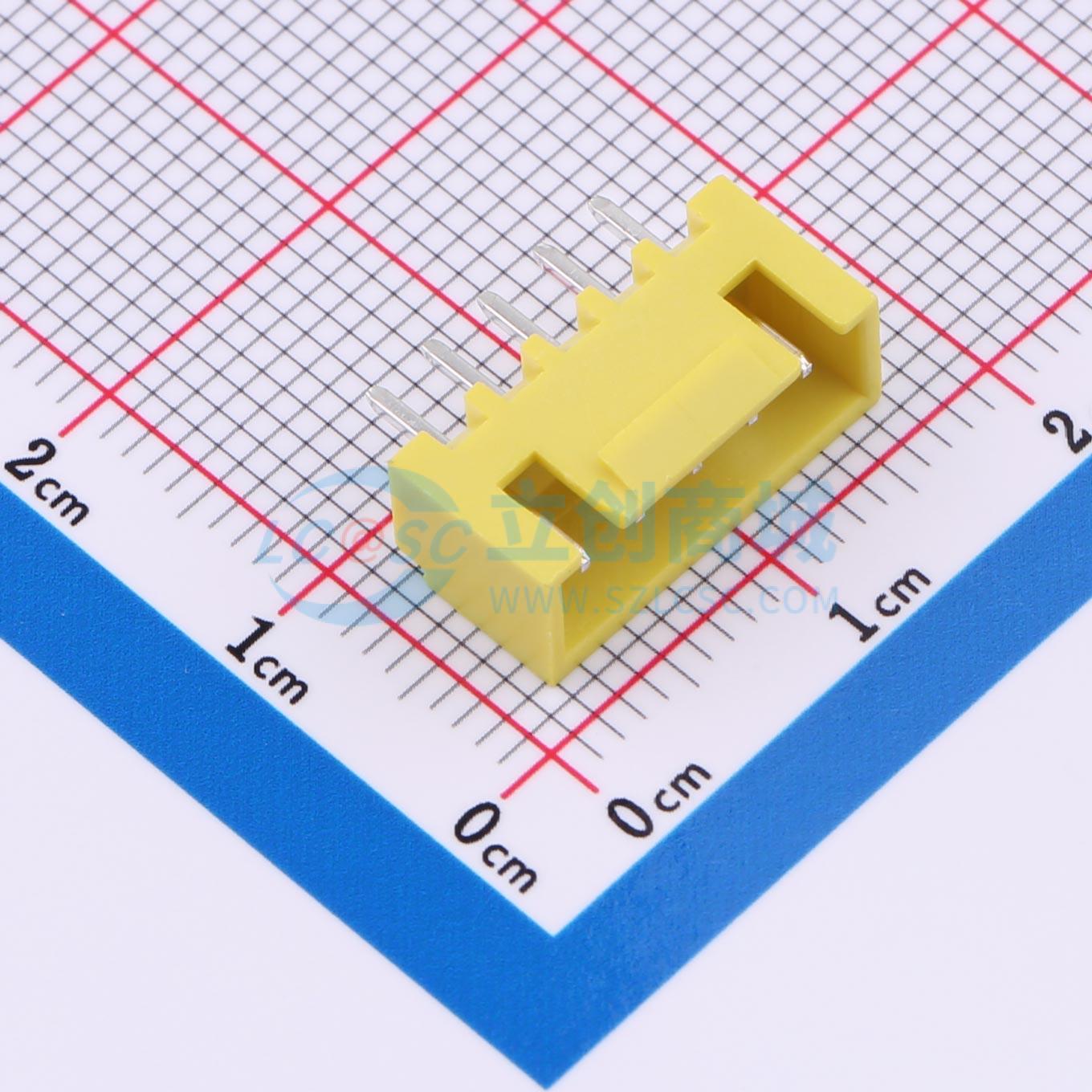 WAFER-HA2.54-5PZZ-H62实物图