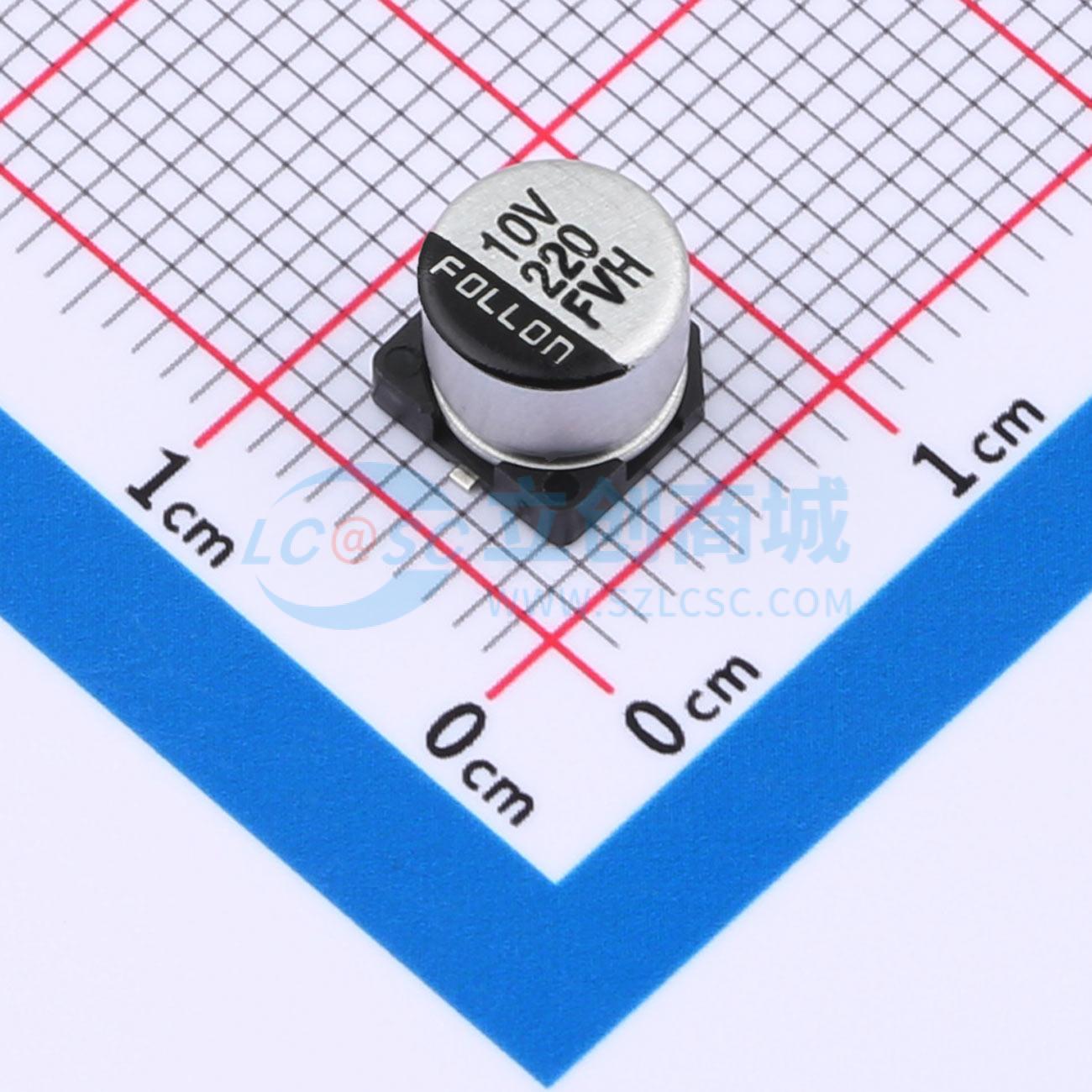 点击查看大图 EFVH010ADA221M0654实物图