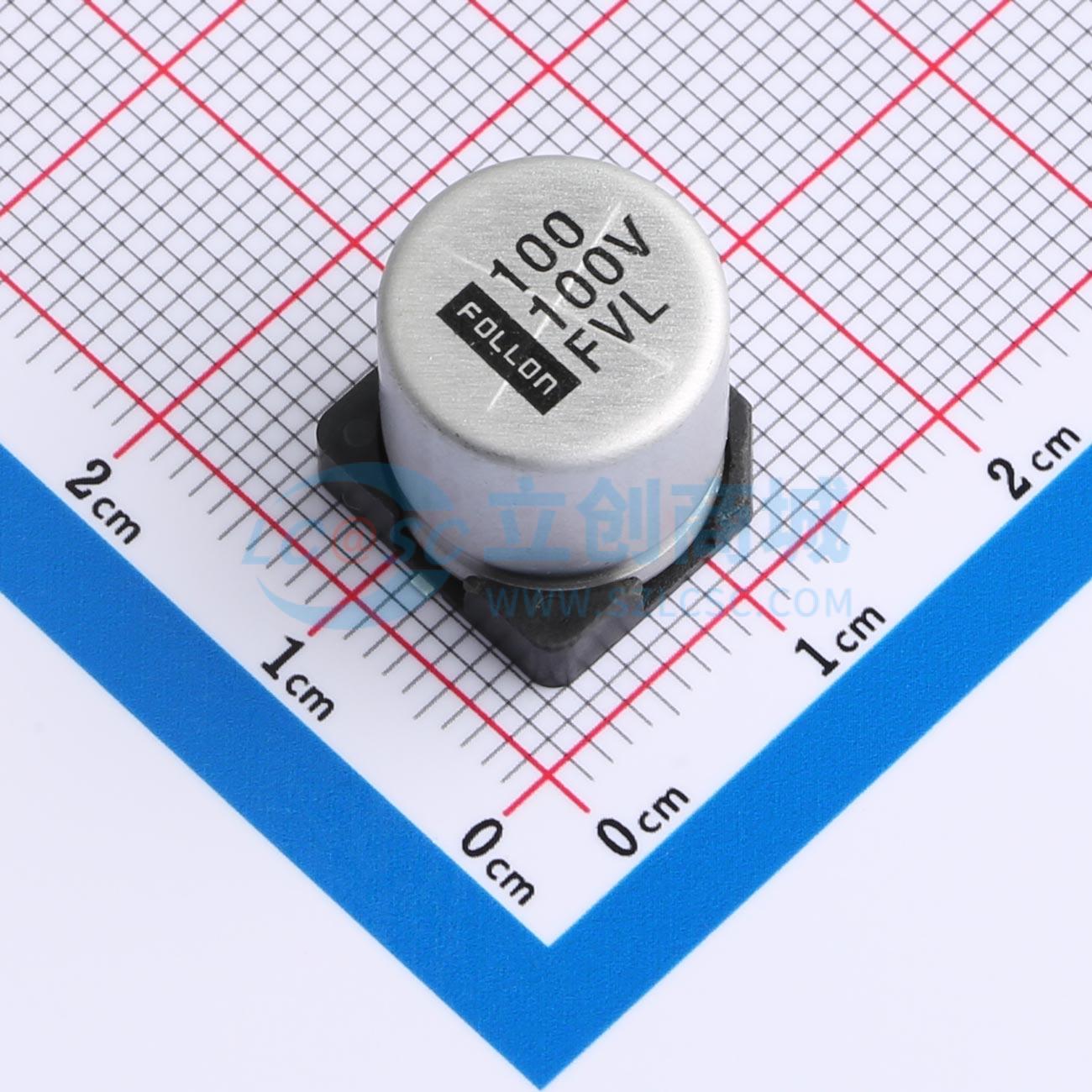 点击查看大图 EFVL100ADA101M12E0实物图