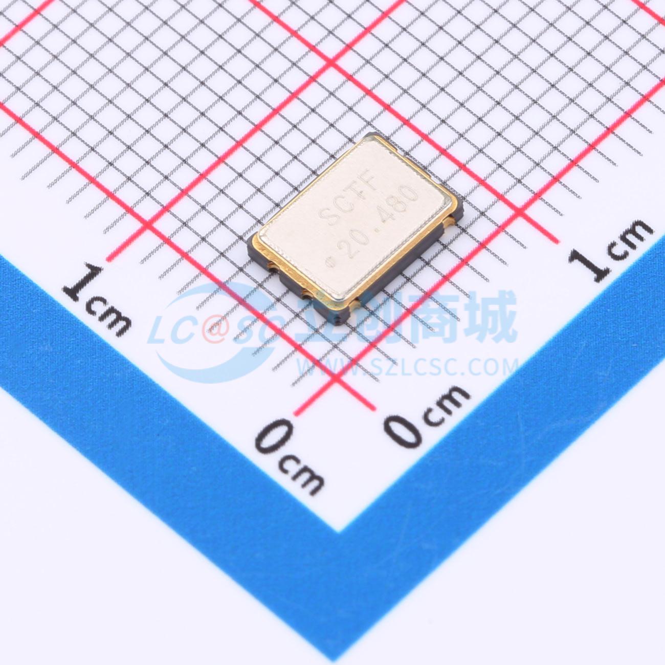 点击查看大图 SX7M20.480M20F30TNN实物图