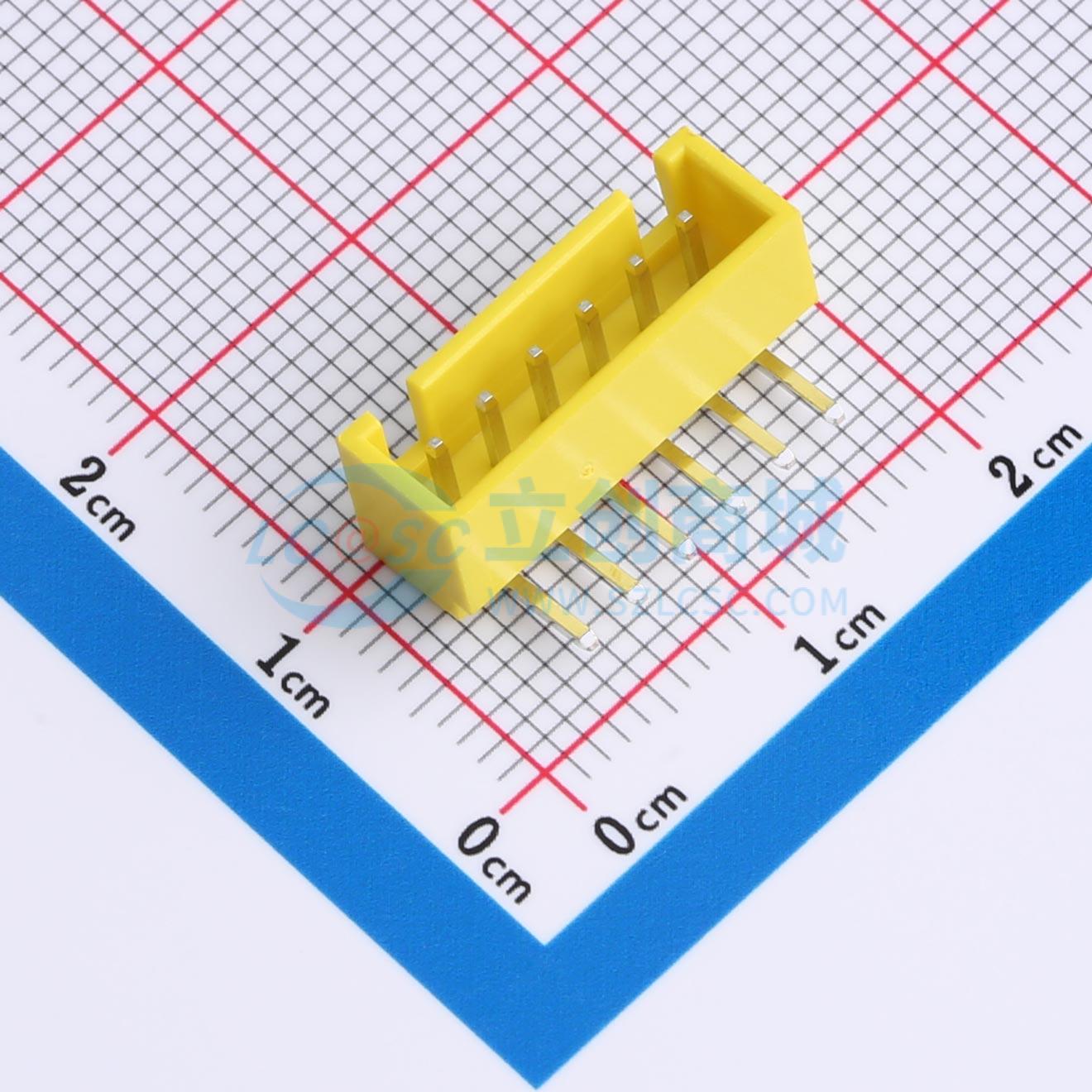 WAFER-HA2.54-6PWZ-H62实物图