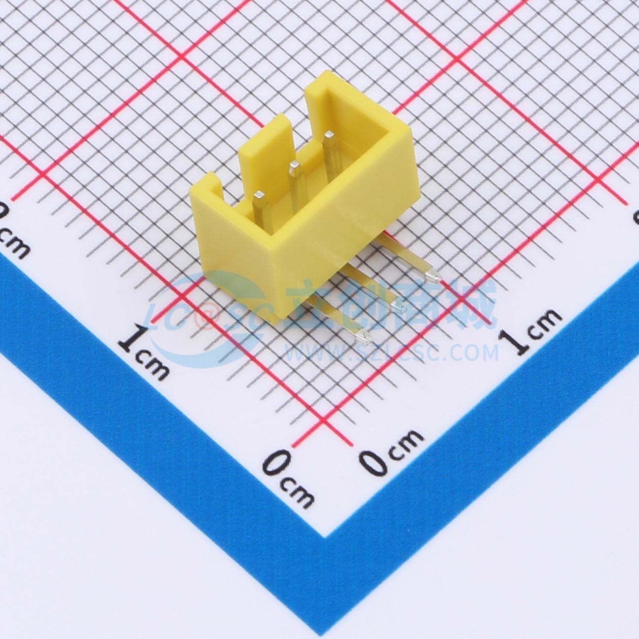 点击查看大图 BX-HA2.54-3PWZ-Y实物图