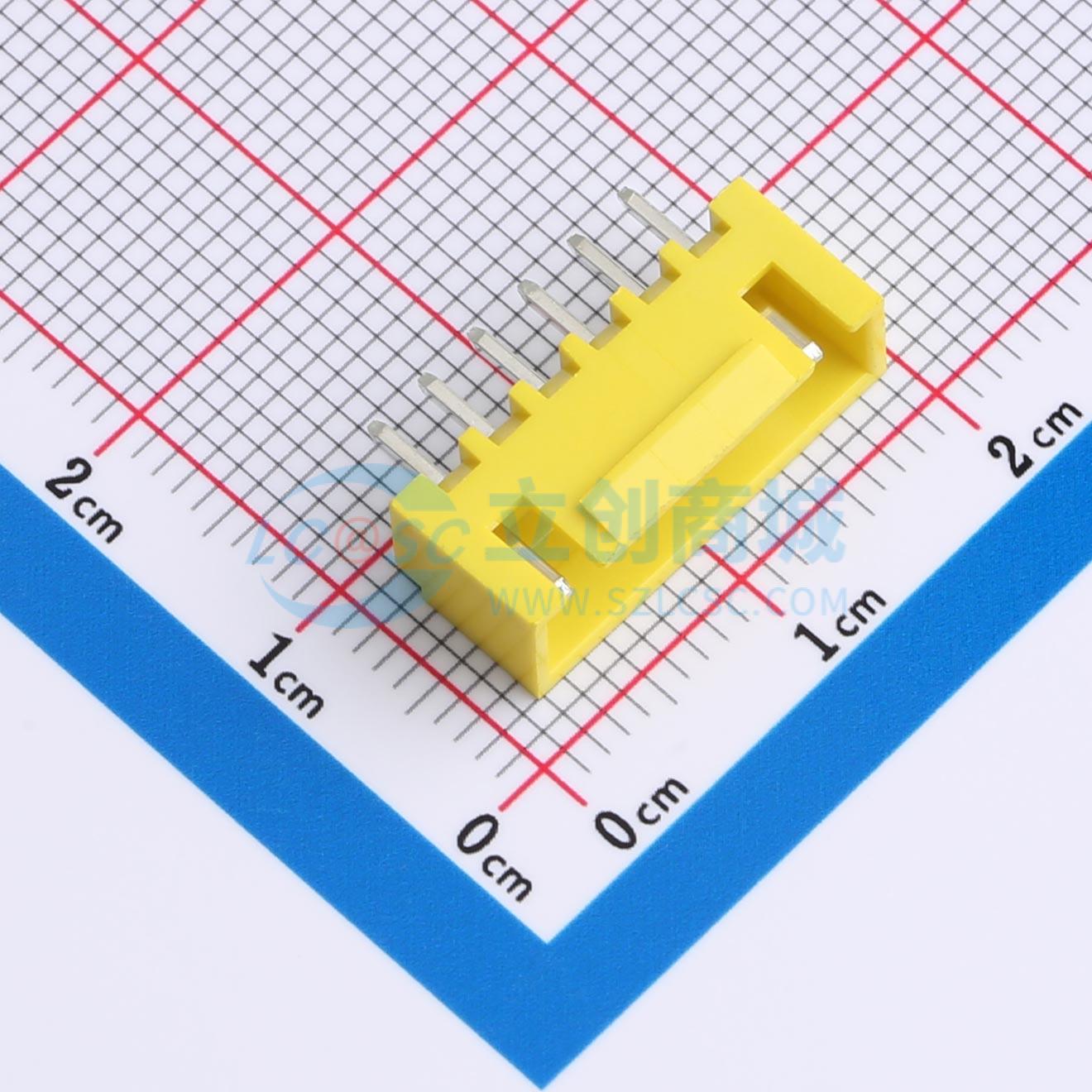 WAFER-HA2.54-6PZZ-H62实物图