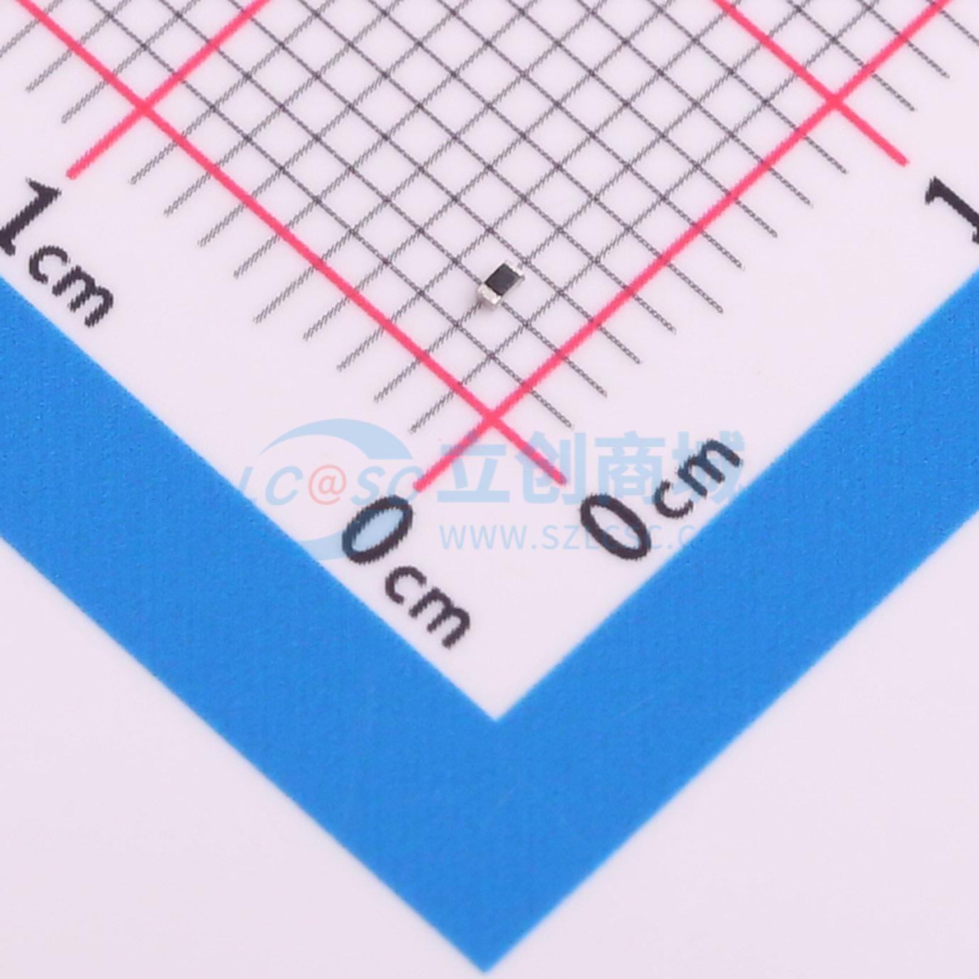 点击查看大图 CRCW0402133RFKED实物图