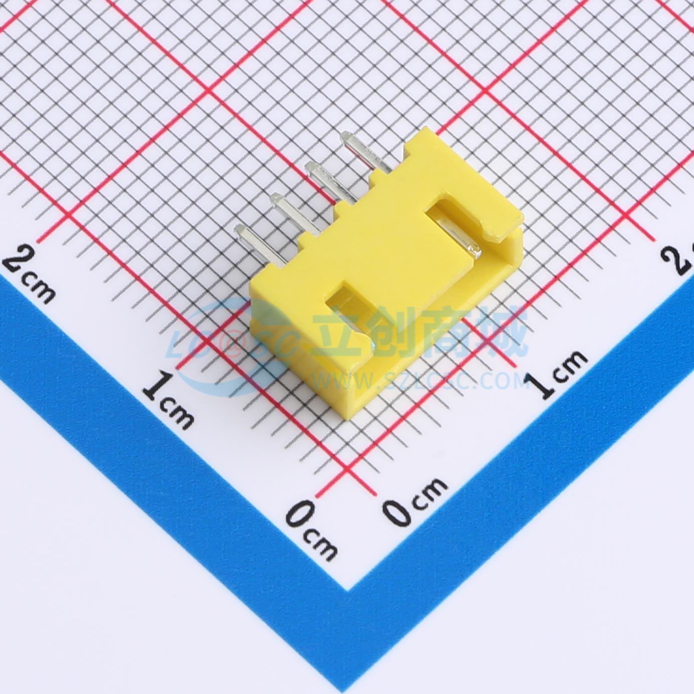 WAFER-XH2.54-4PZZ-H62实物图