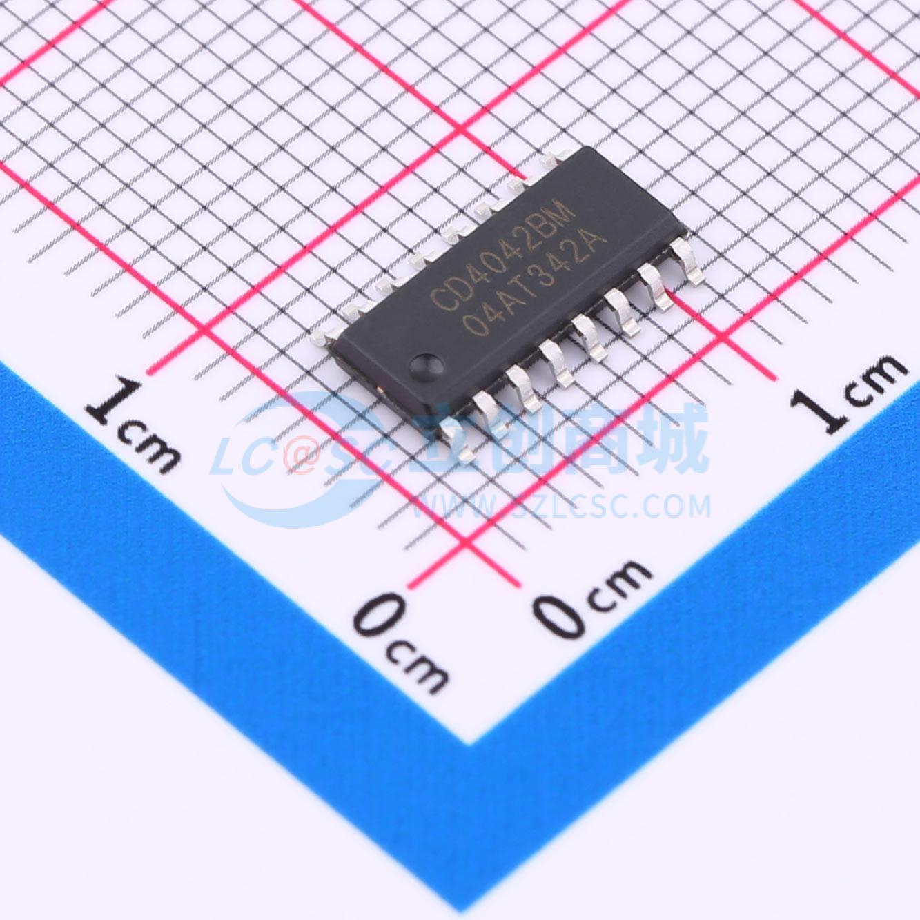 点击查看大图 CD4042BM(LX)实物图