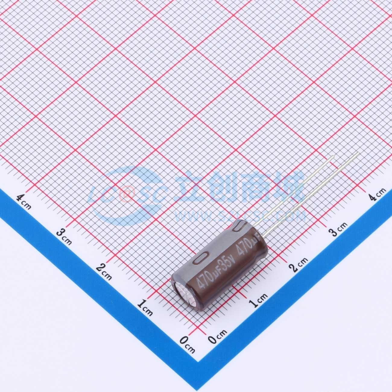 点击查看大图 LKD1601V471MF实物图