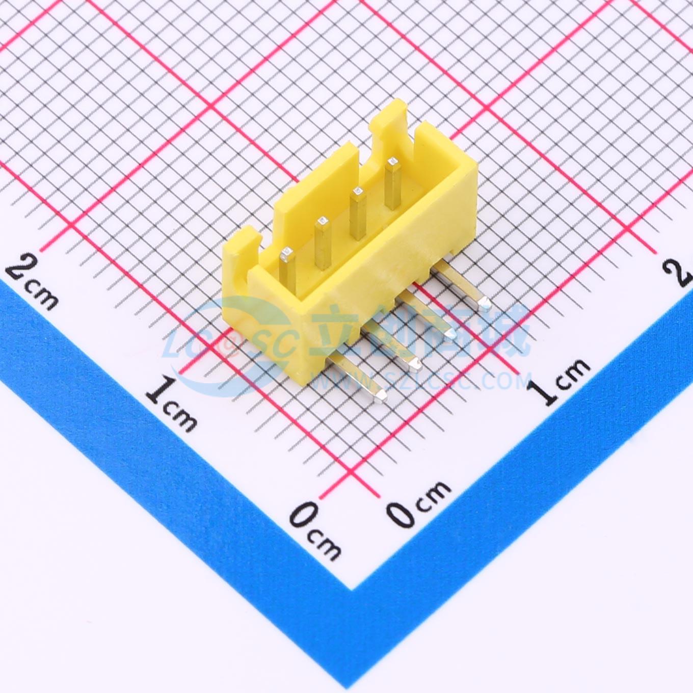 点击查看大图 XY-XH2.54-4A21-YT实物图