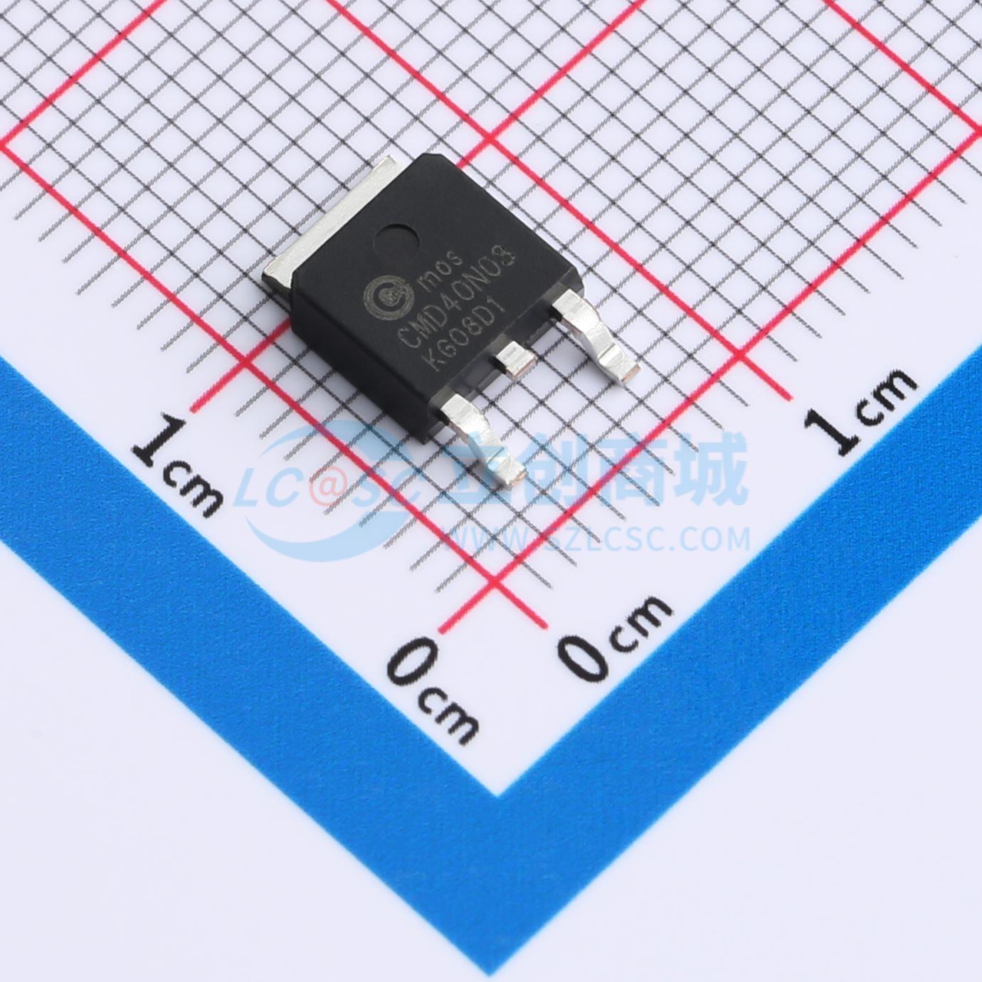 点击查看大图 CMD40N03实物图