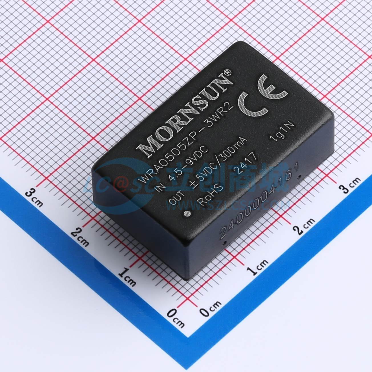 点击查看大图 WRA0505ZP-3WR2实物图