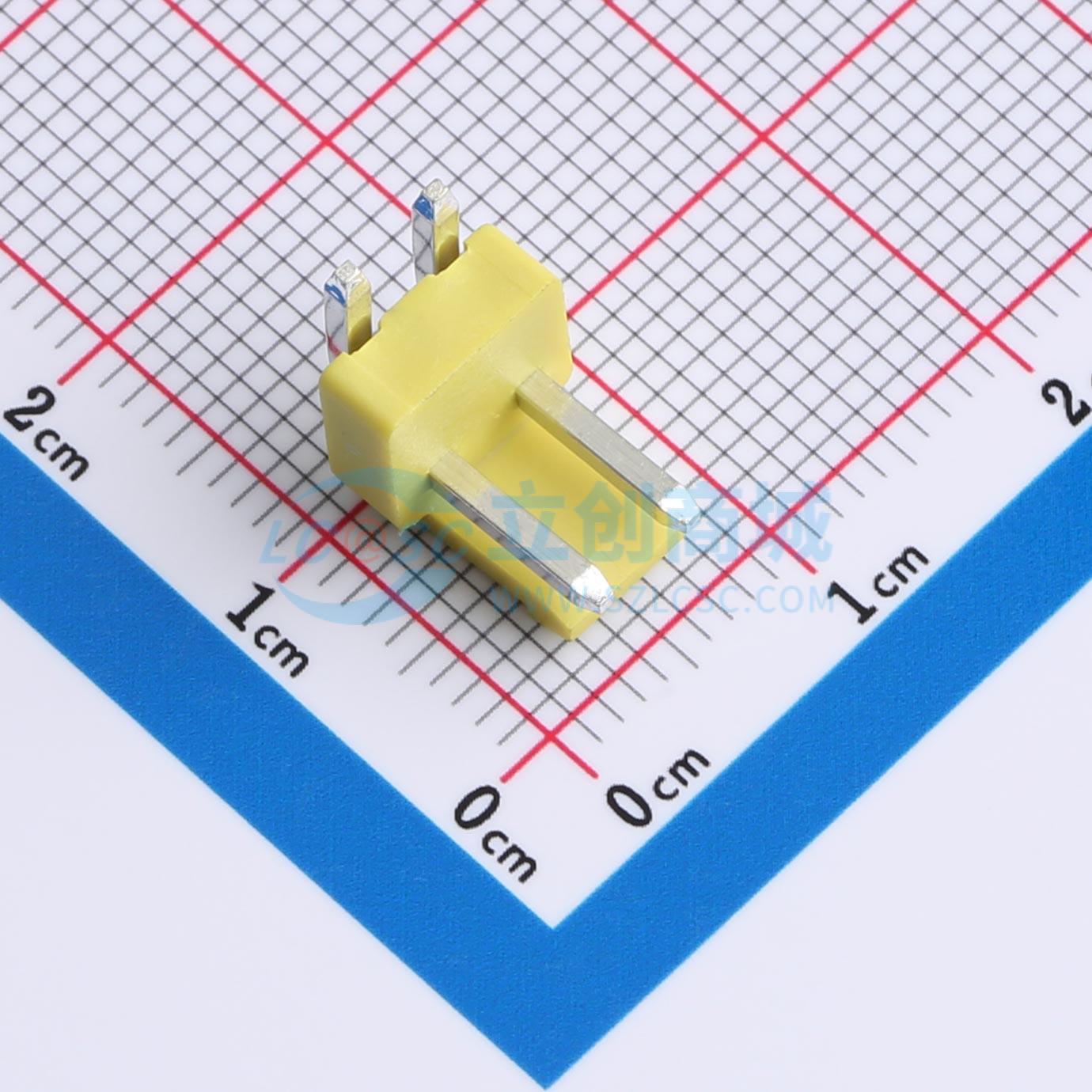 点击查看大图 XY-VH3.96-2A21-YT实物图