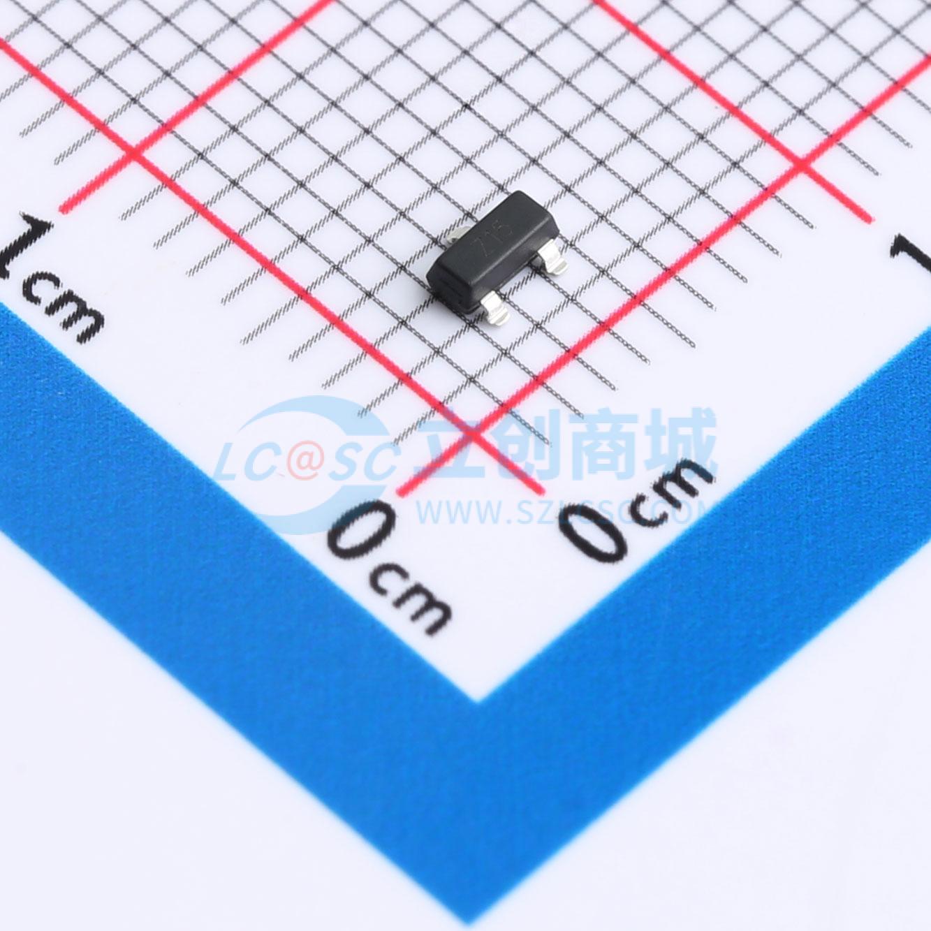 点击查看大图 BZX84C3V6实物图