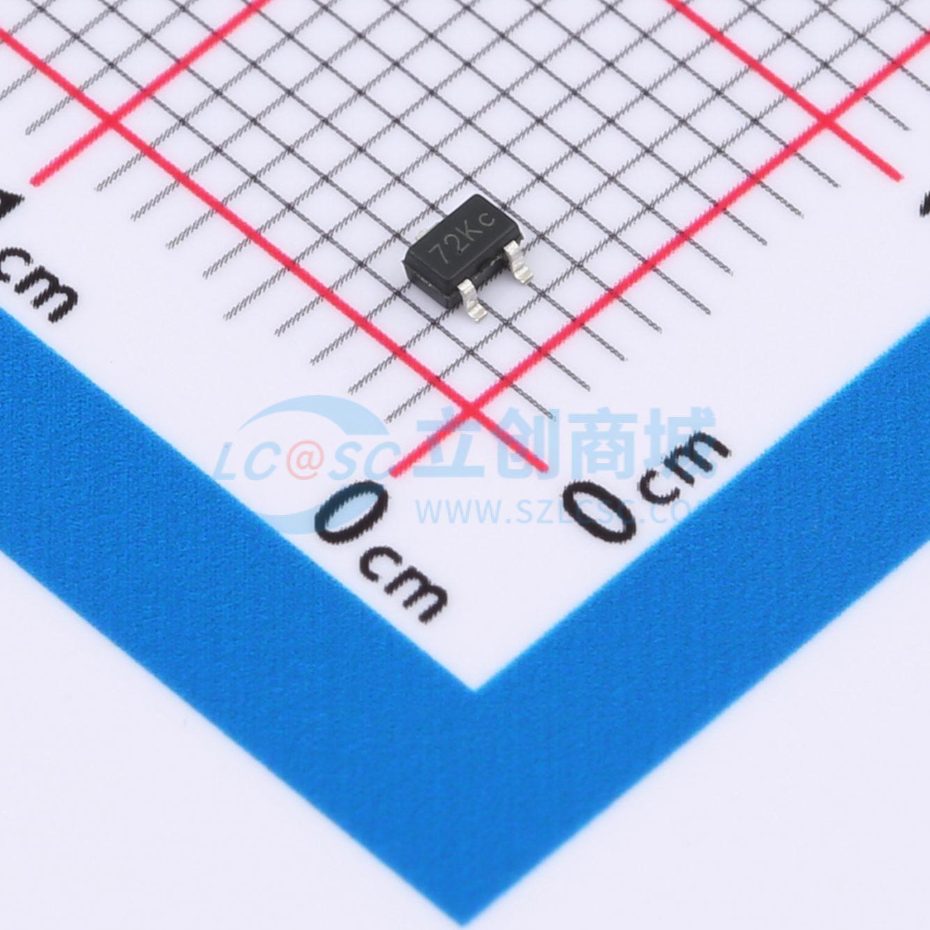 点击查看大图 2N7002PW实物图