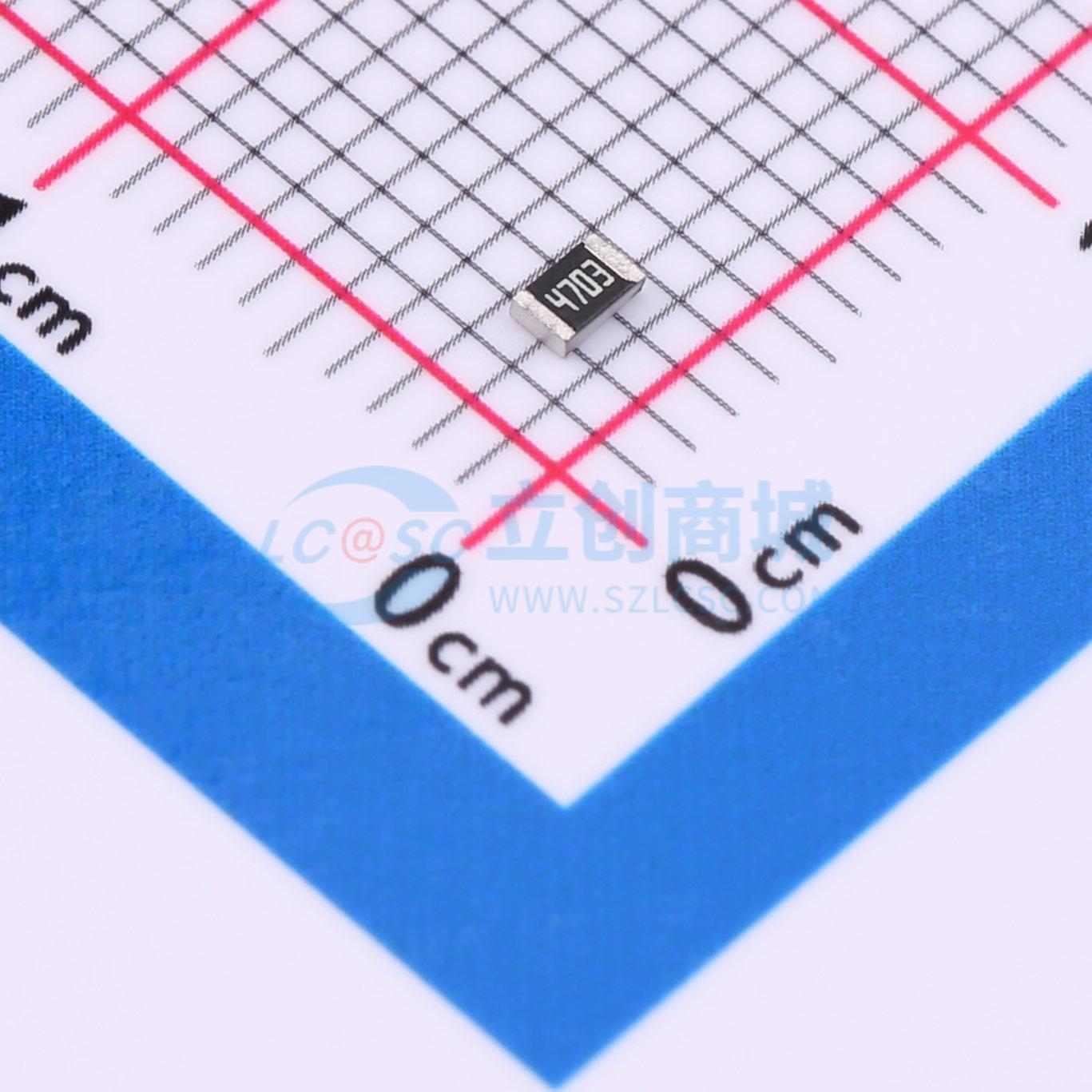 点击查看大图 AF0805FR-07470KL实物图