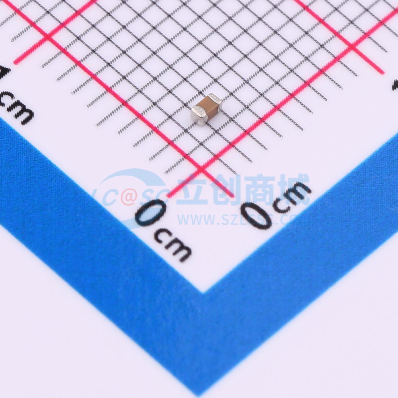 C0603C122K5RACAUTO实物图