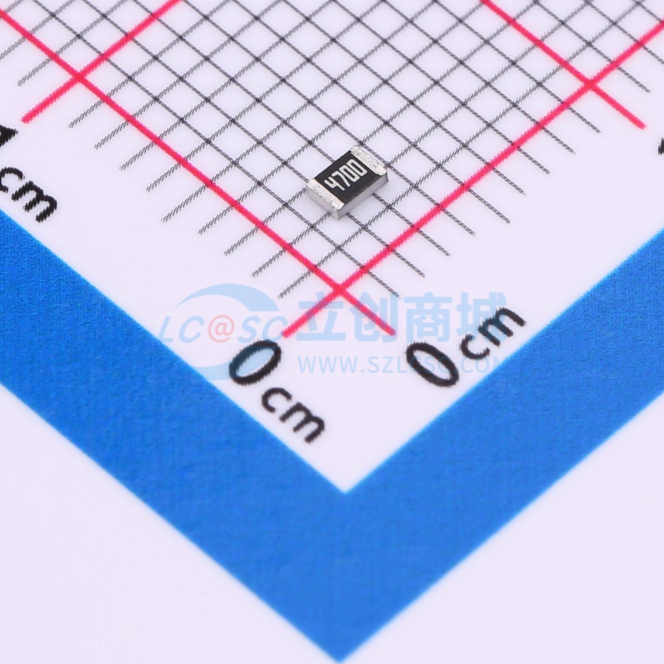 点击查看大图 AF0805FR-07470RL实物图