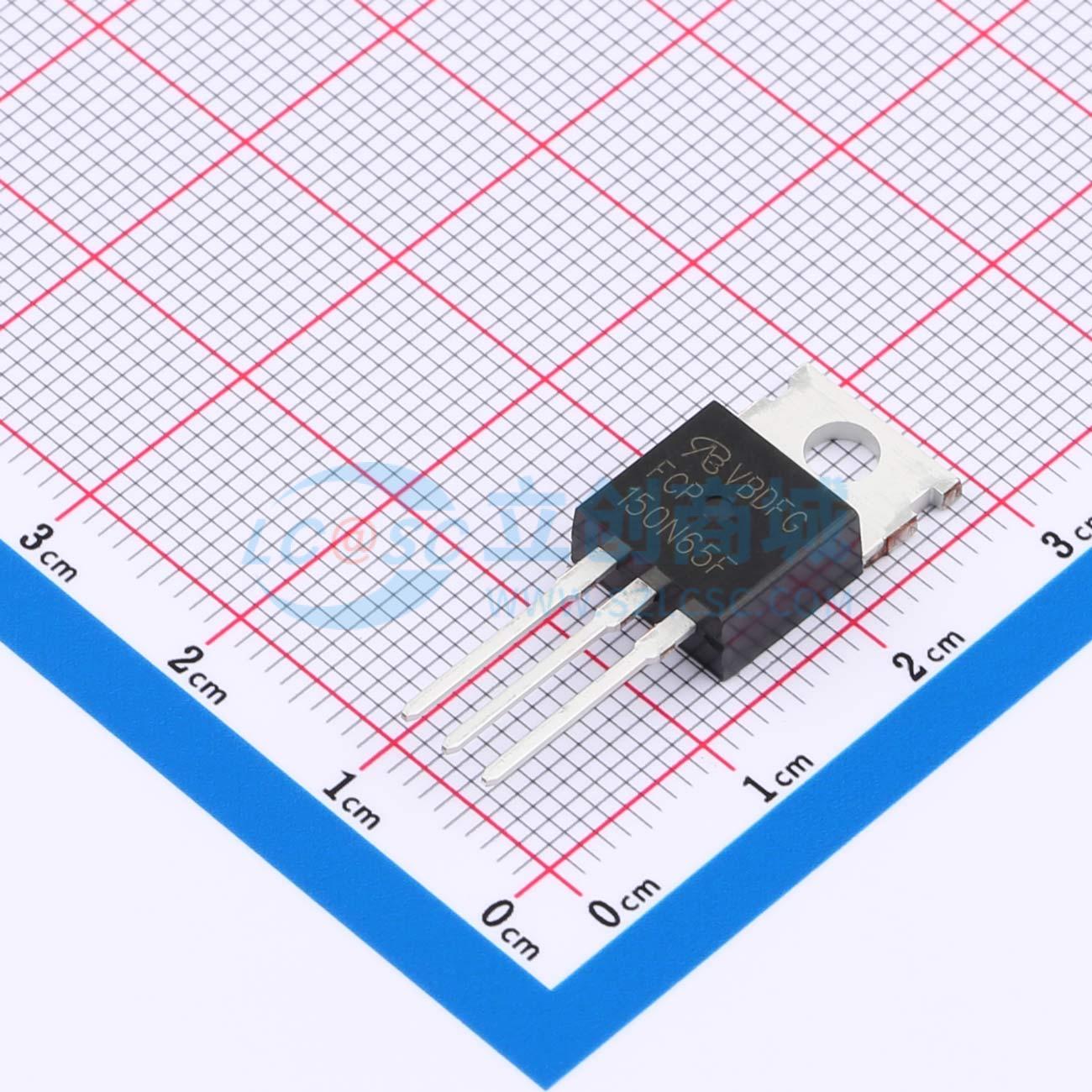点击查看大图 FCP150N65F-VB实物图