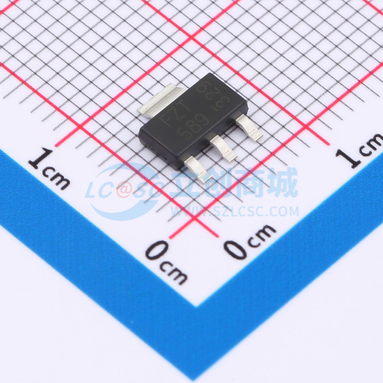 点击查看大图 FZT589TA实物图
