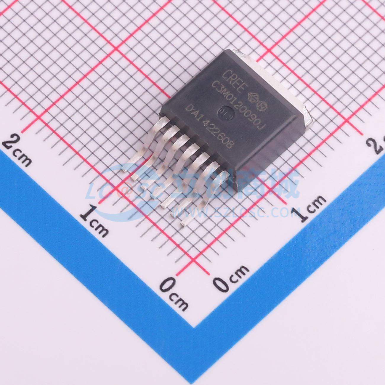 点击查看大图 C3M0120090J实物图