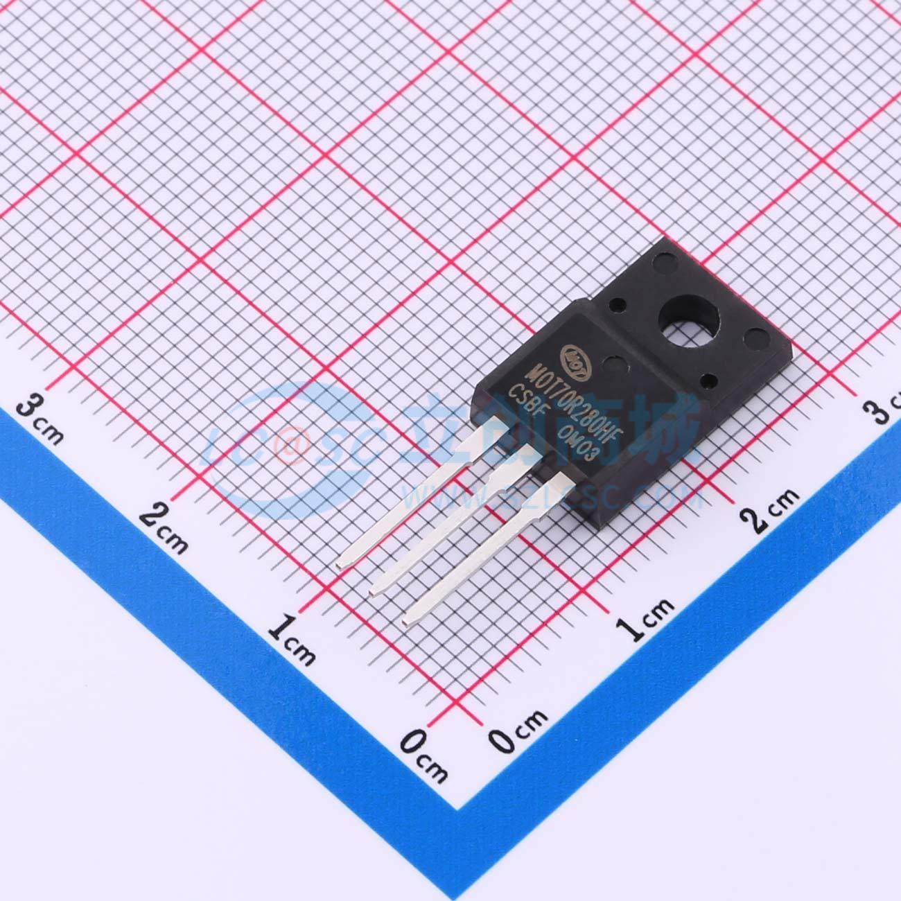 点击查看大图 MOT70R280HF实物图