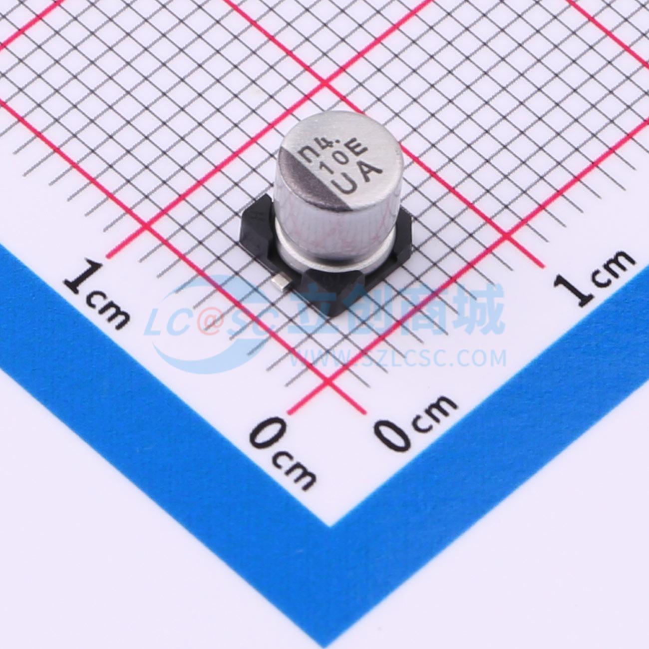 点击查看大图 UUA1E100MCL1GS实物图