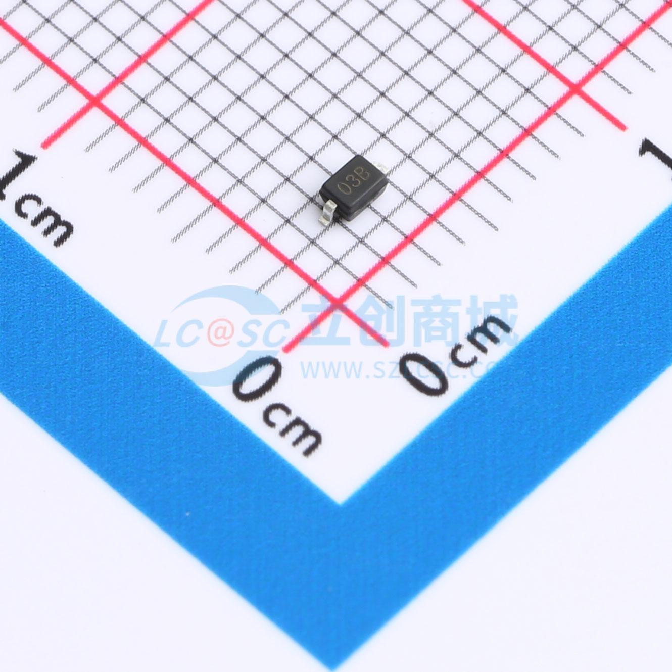 PESD3V3L1BA实物图