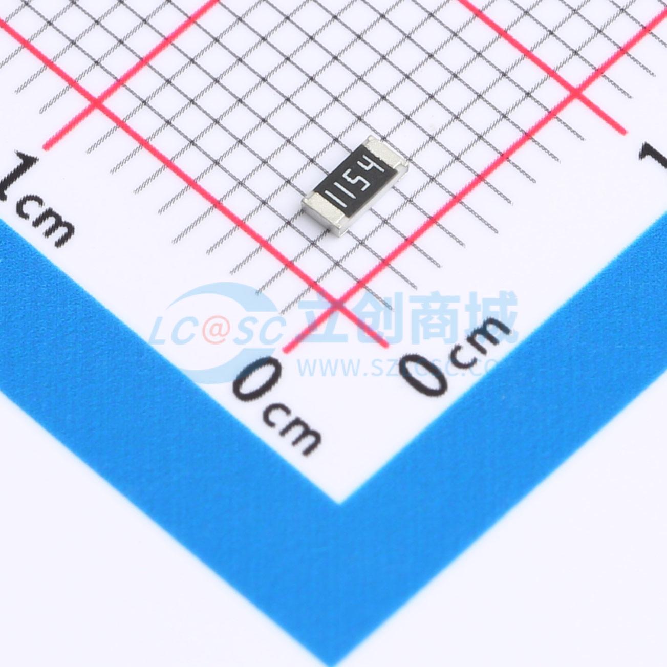 点击查看大图 FRC1206F1154TS实物图