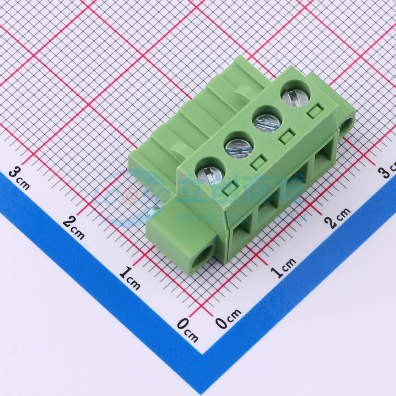 2EDG-5.08-4YLS实物图