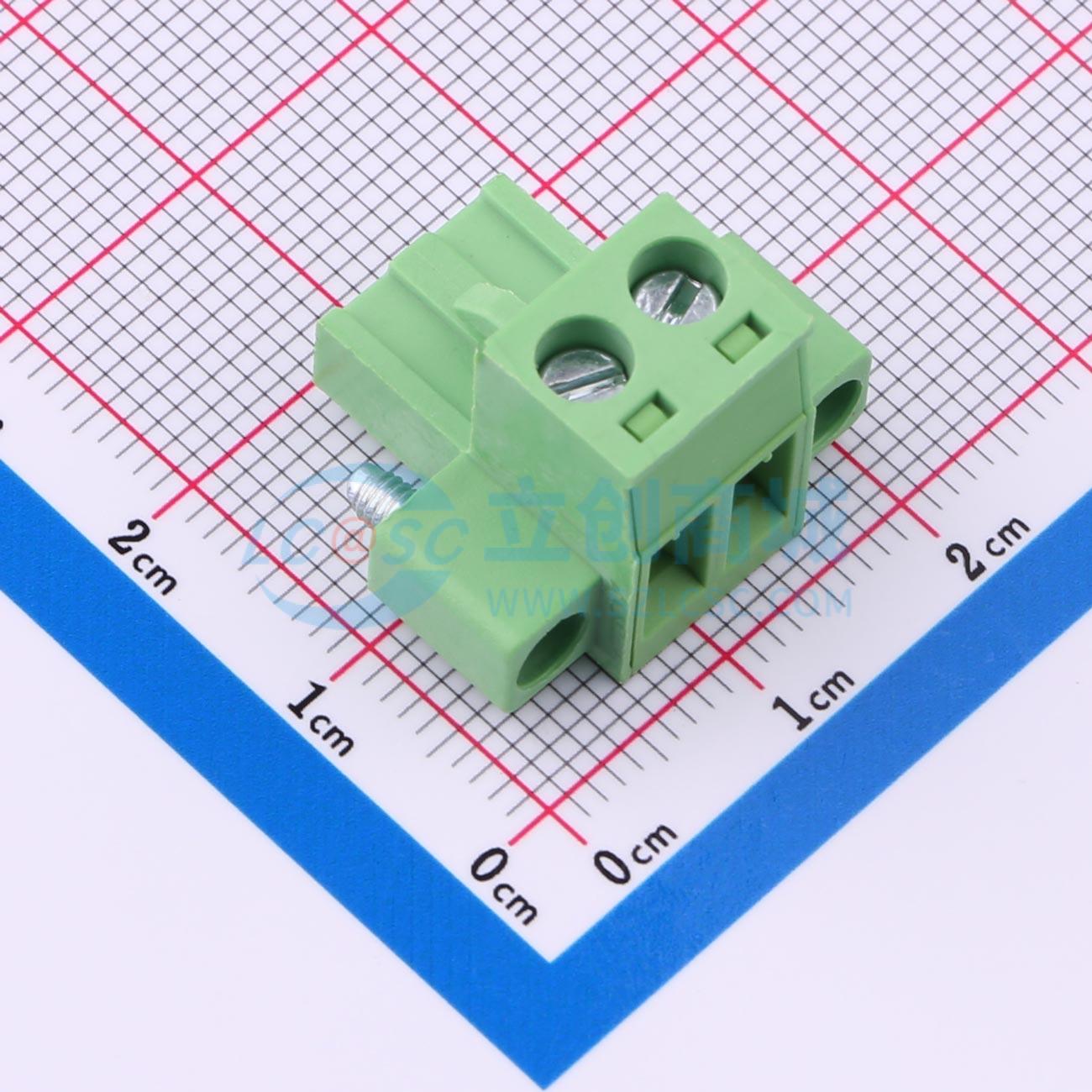 点击查看大图 2EDG-5.08-2YLS实物图