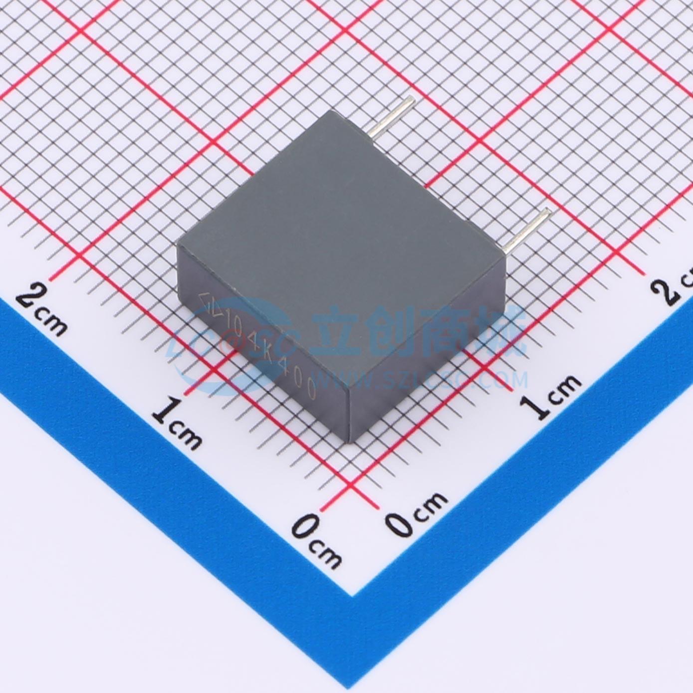 点击查看大图 C322G104K40C450实物图