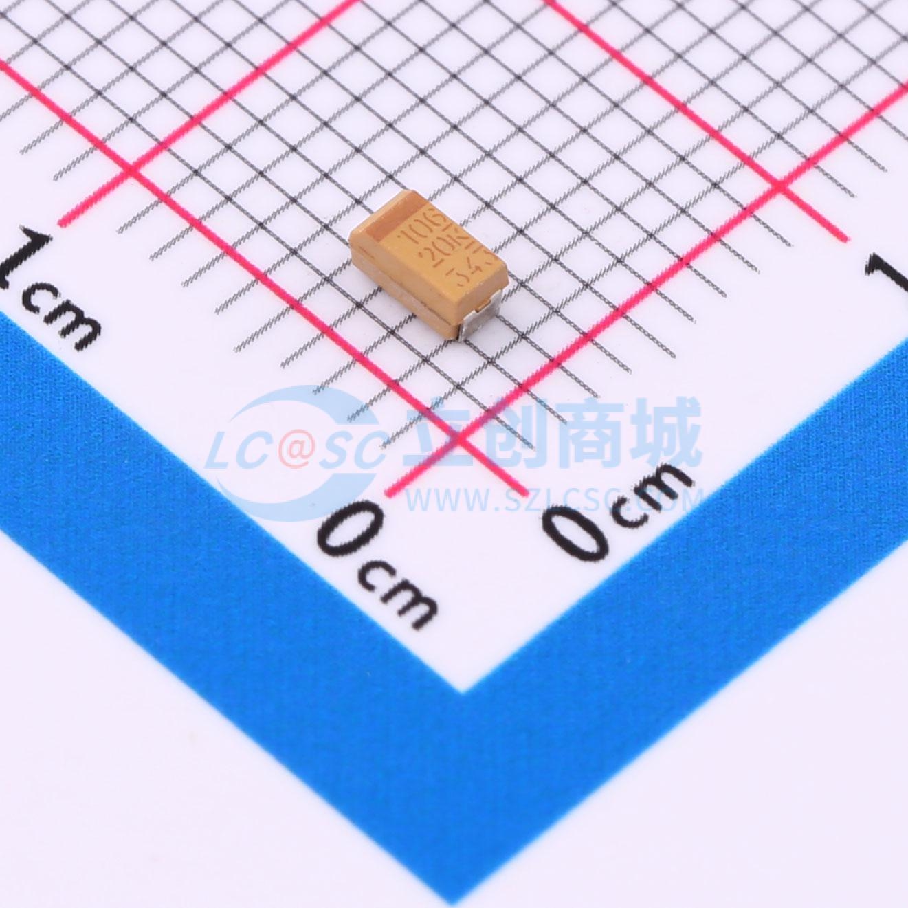点击查看大图 T491A106K020AT实物图
