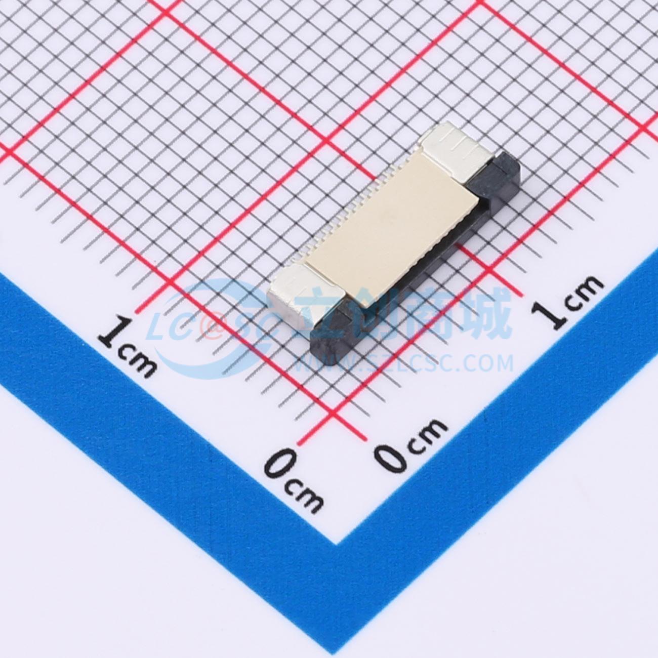 点击查看大图 KH-CL0.5-H2.0-14PS-SMT实物图